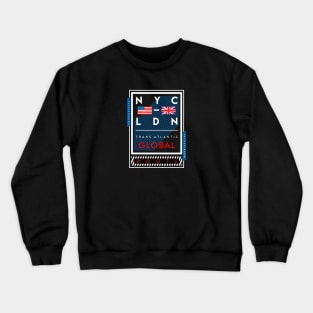 New York and London Crewneck Sweatshirt